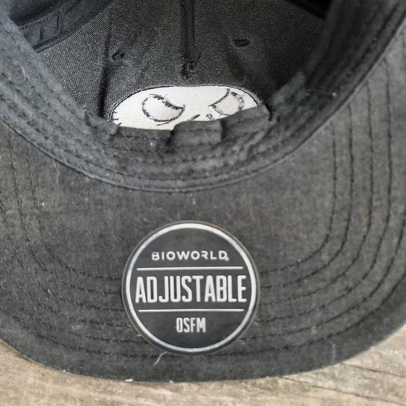 Disney The Nightmare Before Christmas faded black snapback trucker hat - Picture 9 of 10